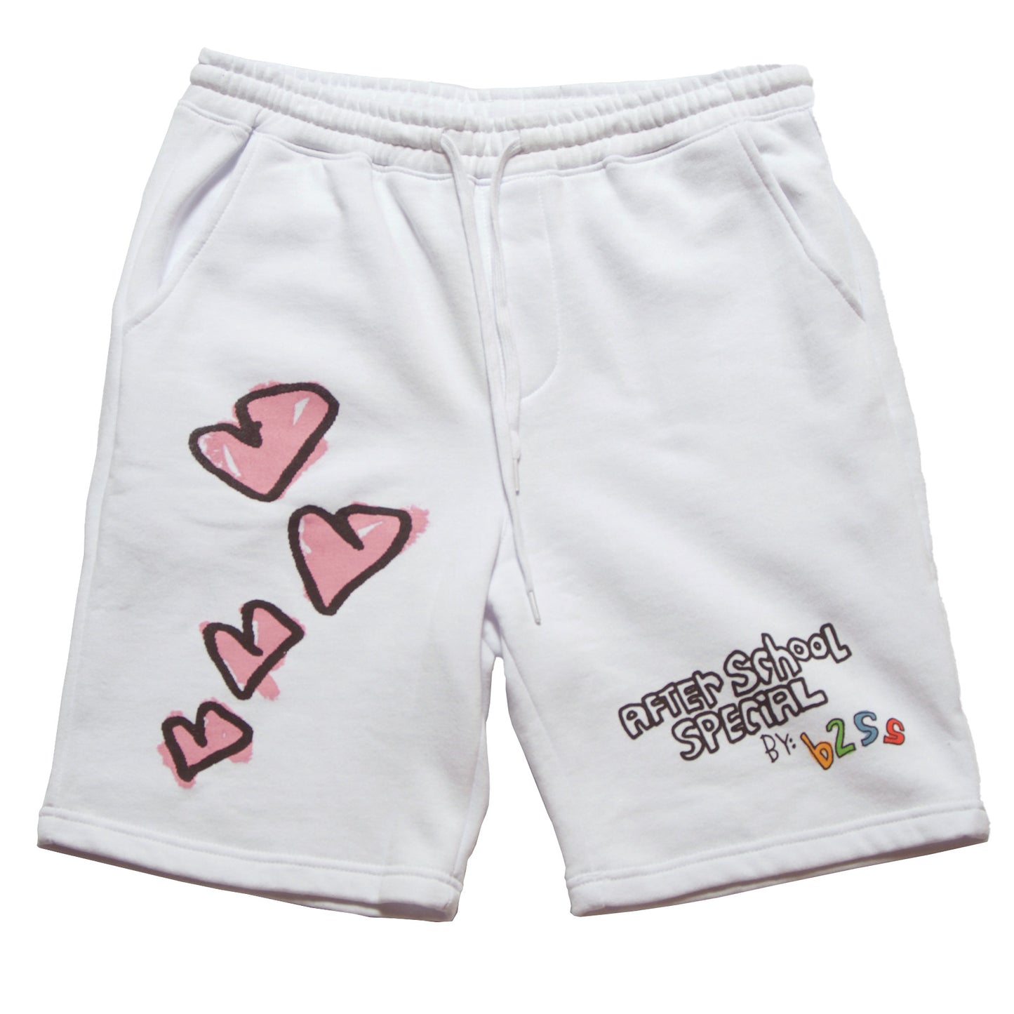 Happy-Hearts-Shorts-White-Pink-Neds-Melrsose