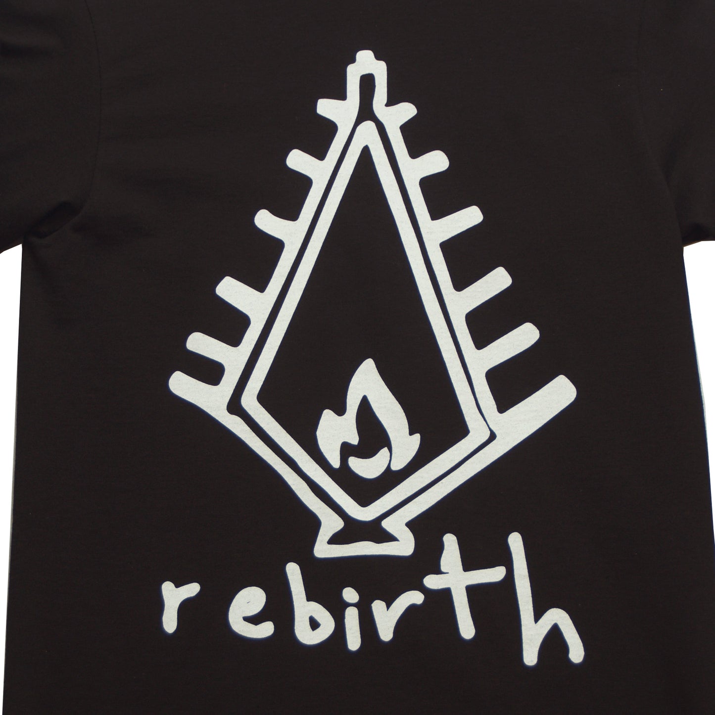 Neds - Melrose - Rebirth - LongSleeve - Black - Front - FittedT - Streetwear