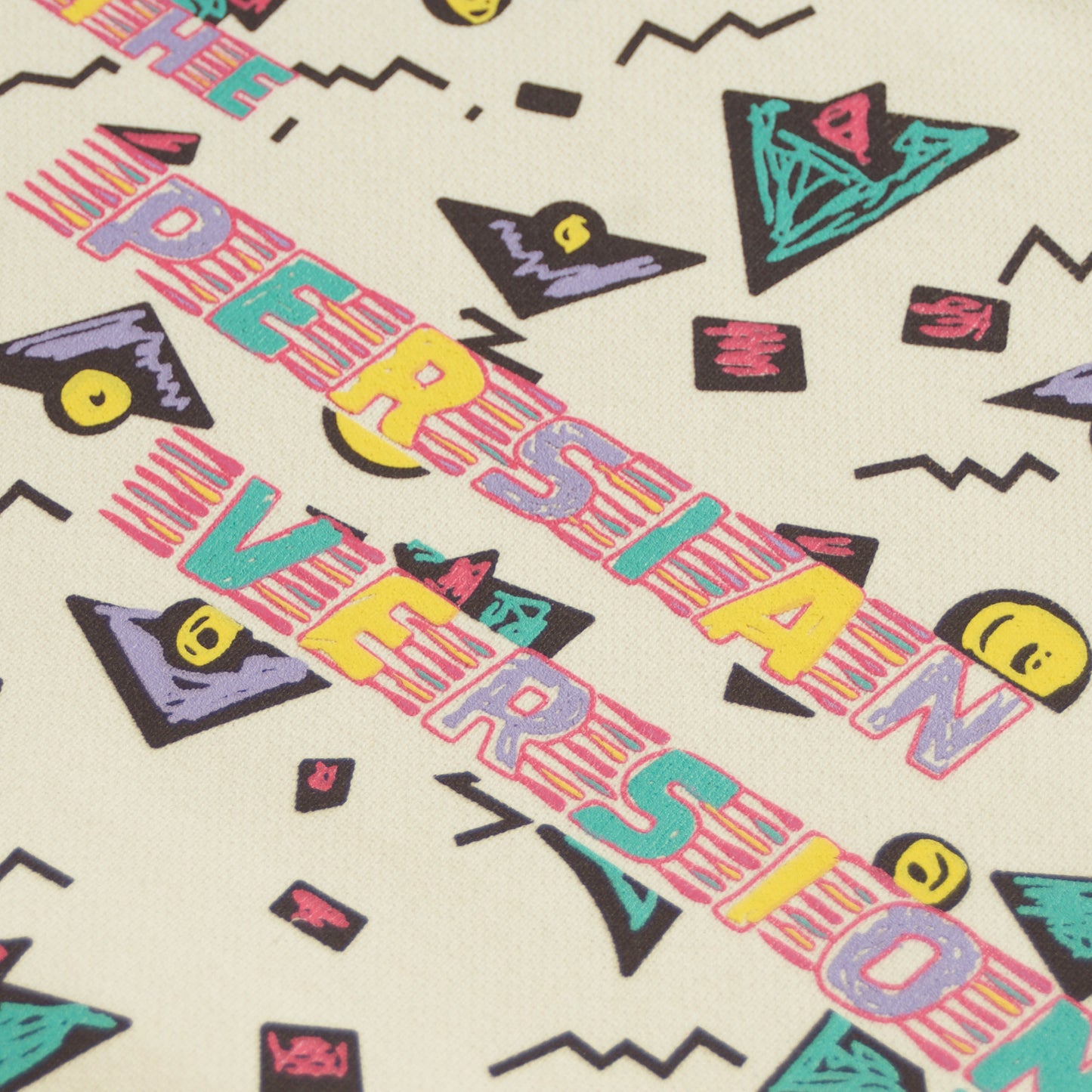 The - Persian - Version - Official Movie Wear - Hoodie - Cream - Front - Neds Melrose