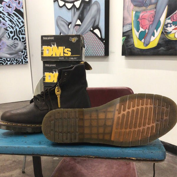 1460 - Key to the City - Brown Boots - Doc Martens - 90's - nedsmelrose