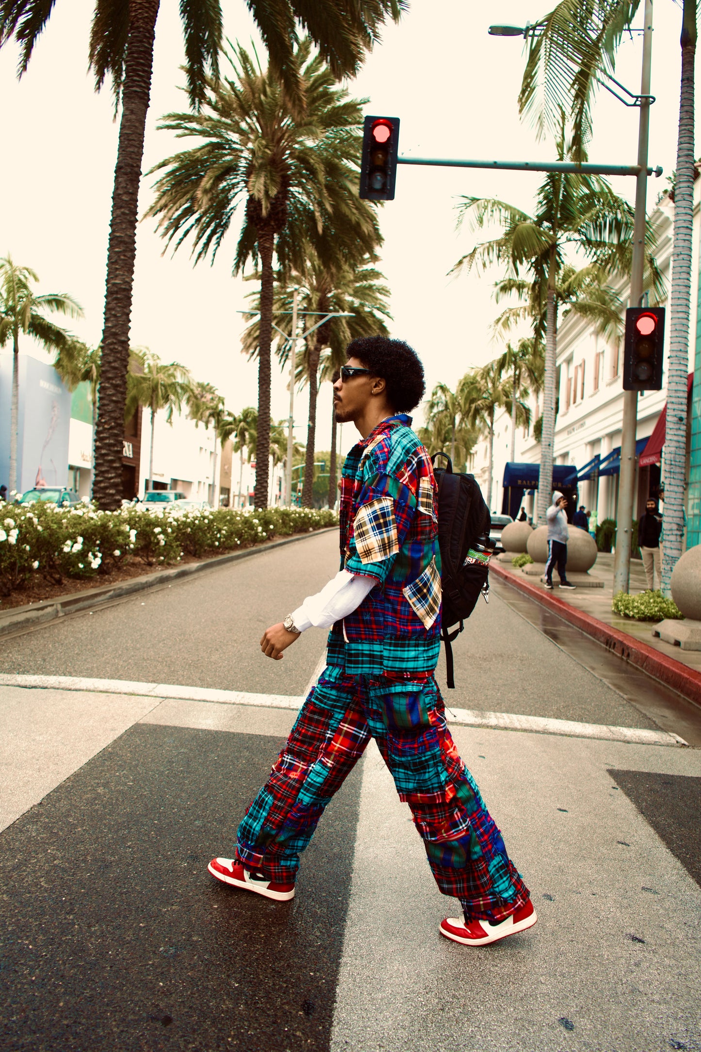 Checkered pants