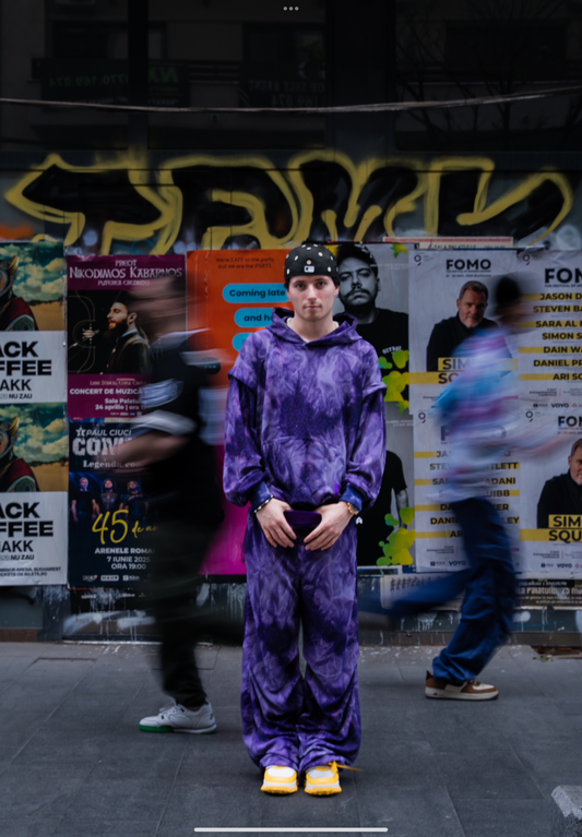 Purple Sparkle Hoodie