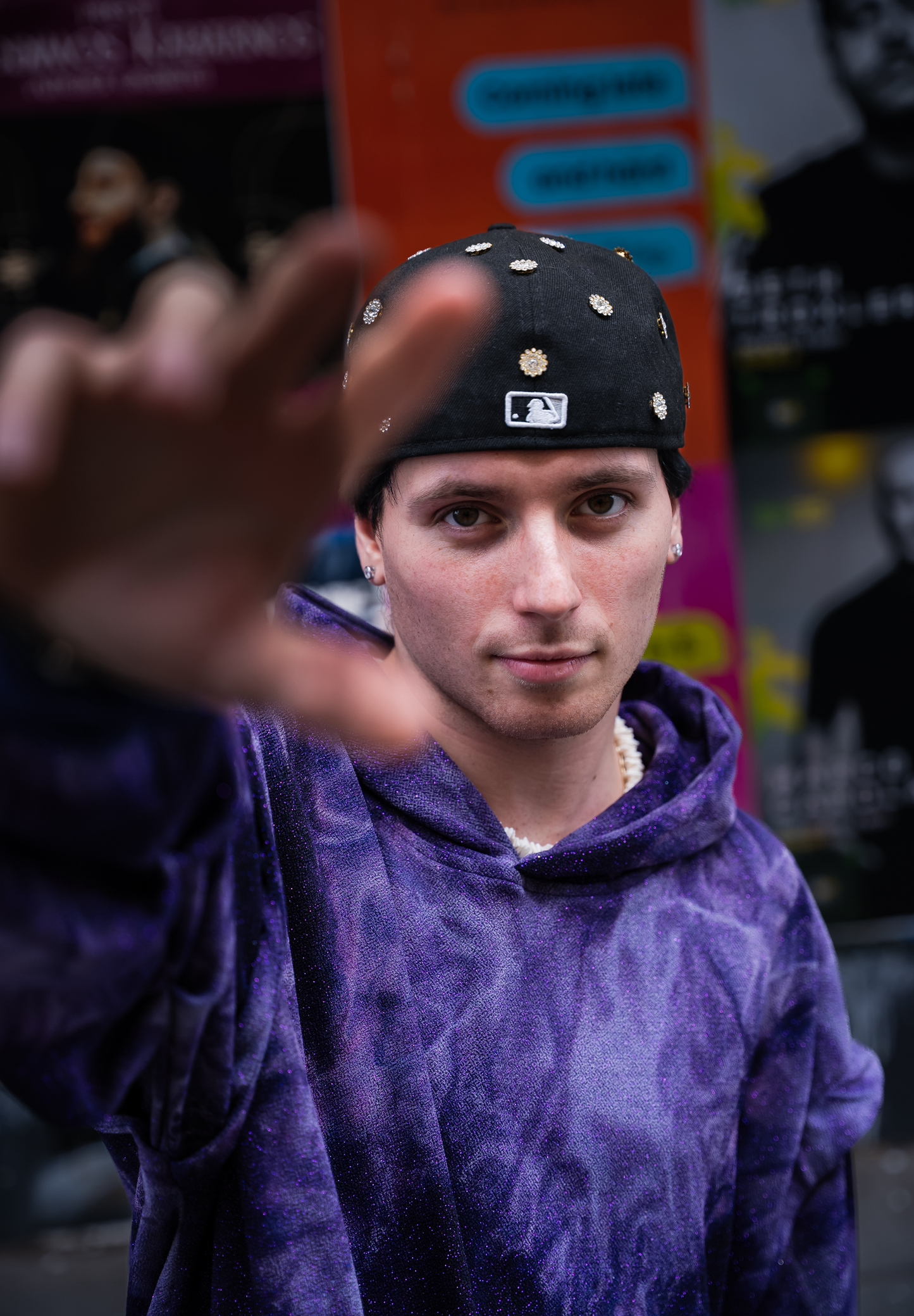 Purple Sparkle Hoodie