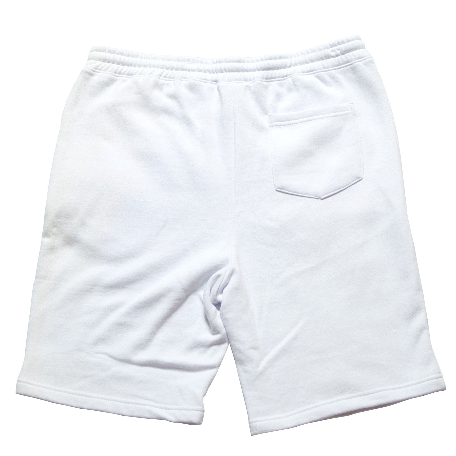 AfterSchoolSpecial - Go Outside - Shorts - Back - White - B2SS - Neds Melrose