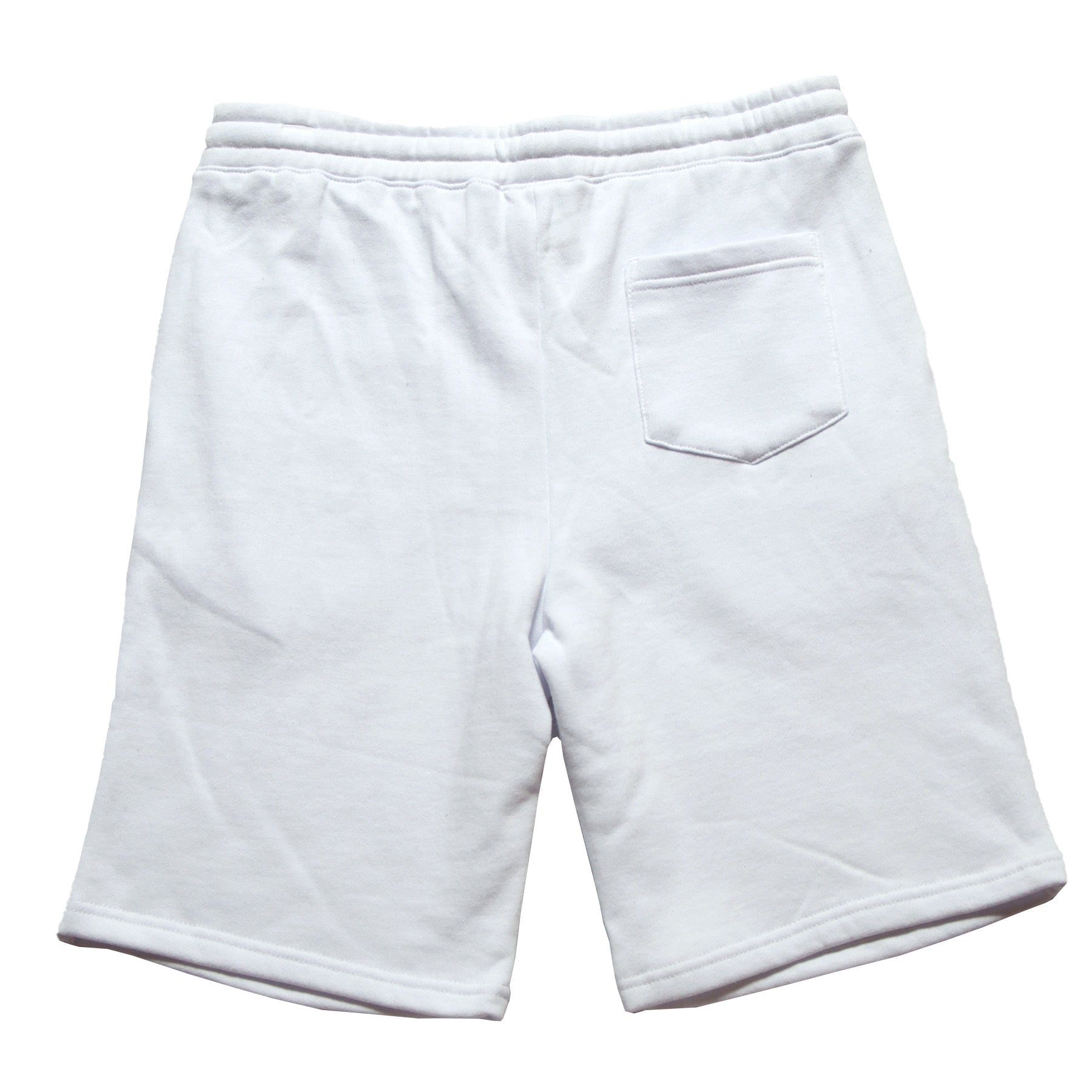 AfterSchoolSpecial - HoopDreams - Shorts - Back - White - B2SS - Neds Melrose