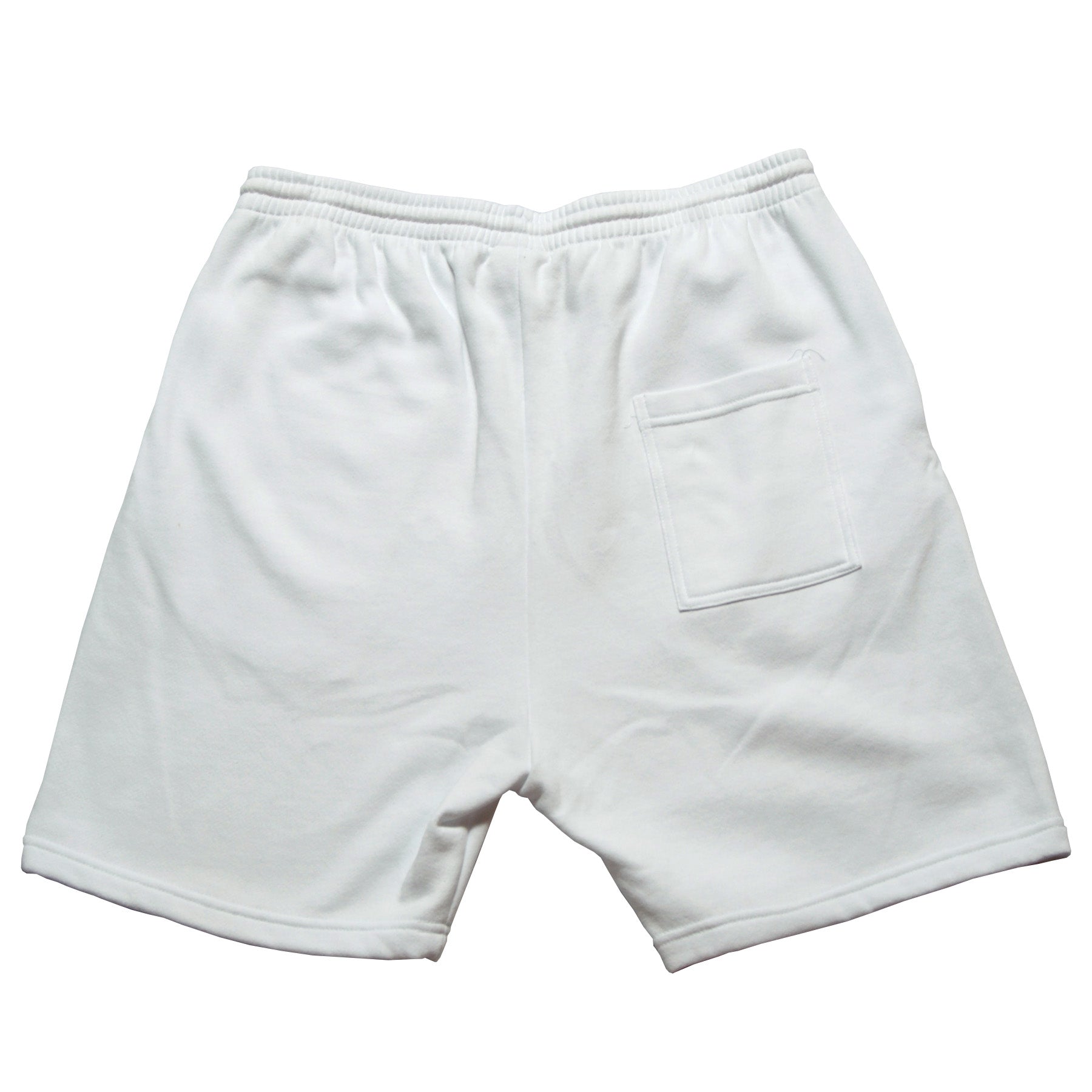 AfterSchoolSpecial - Howdy - Shorts - Back - White - B2SS - Neds Melrose