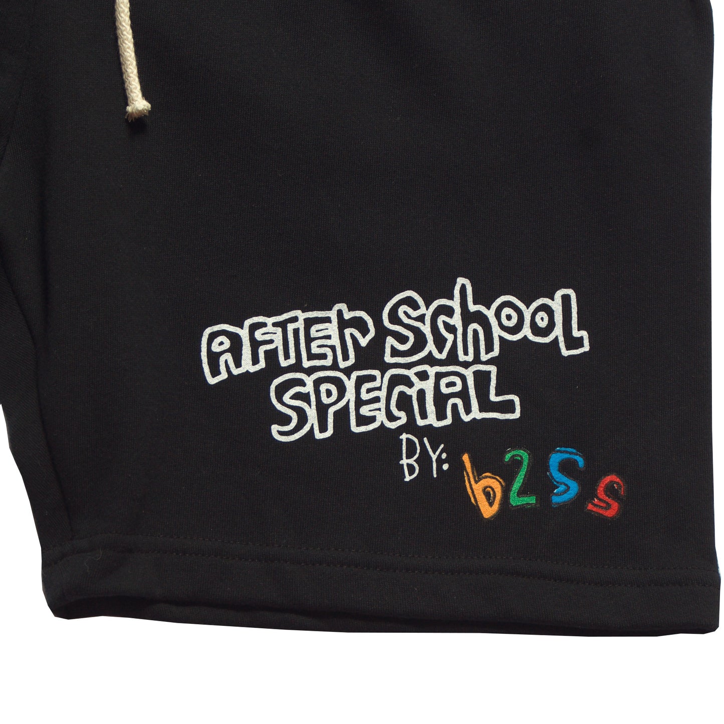 AfterSchoolSpecial - Arm Me Auto - Shorts - Front - Black - B2SS - Neds Melrose