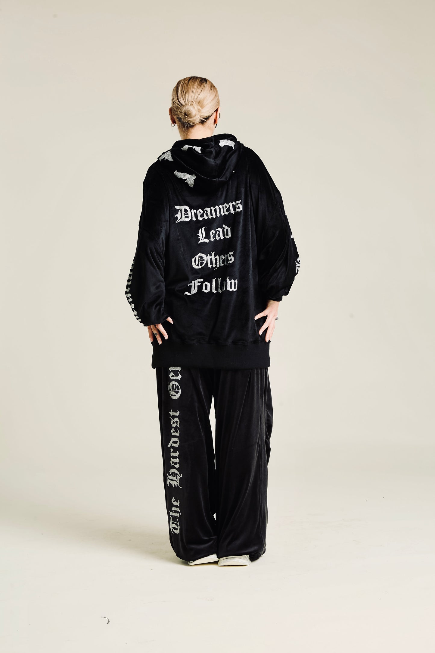 Velvet sweatpants
