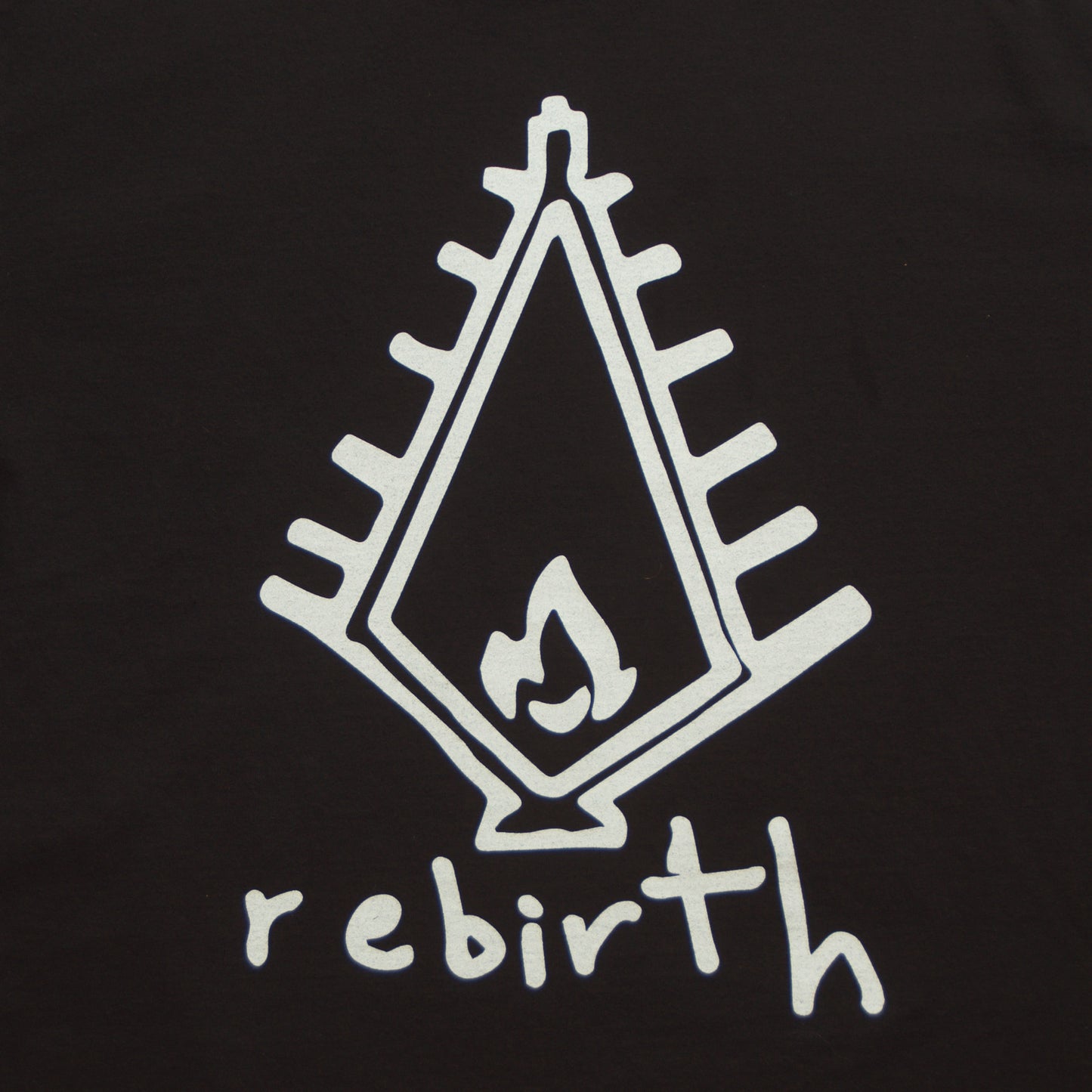 Neds Melrose - Rebirth - T-Shirt - Black - Front - Drop Shoulder - Streetwear