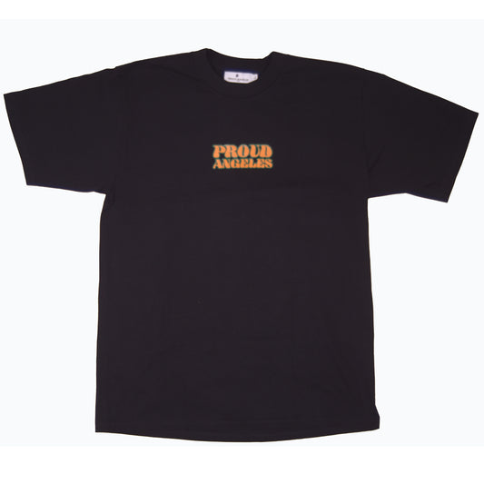 Proud Angeles - Orange Font Proud Angeles - Black T