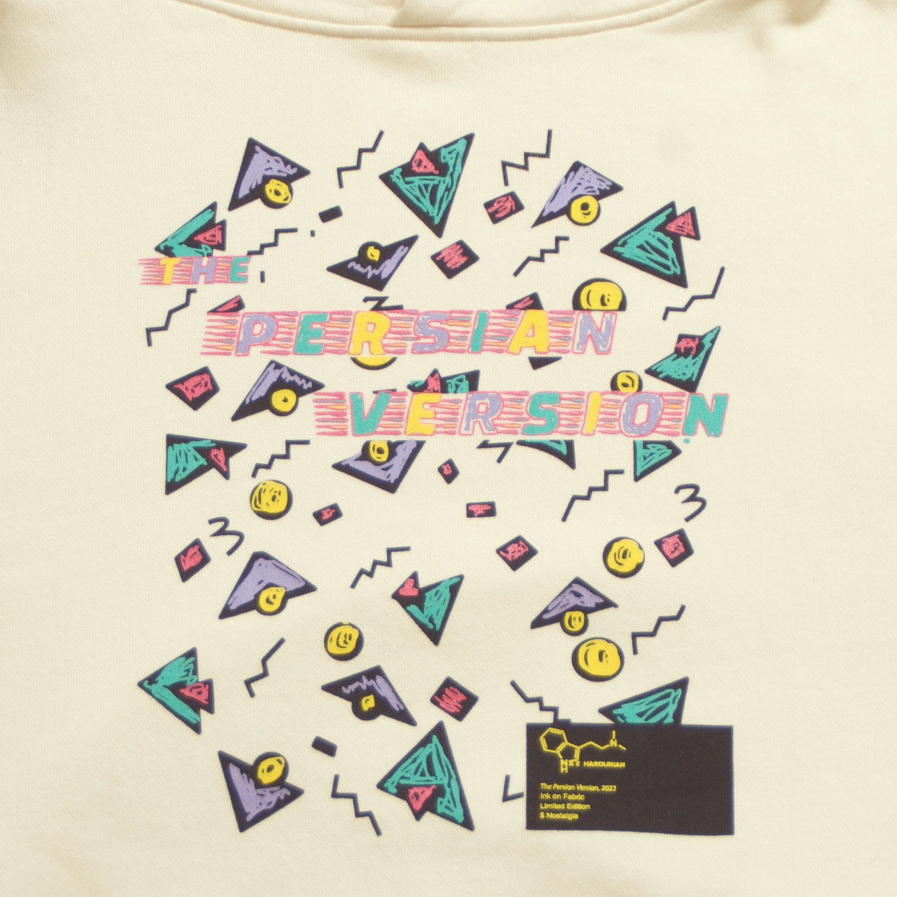 The - Persian - Version - Official Movie Wear - Hoodie - Cream - Front - Neds Melrose