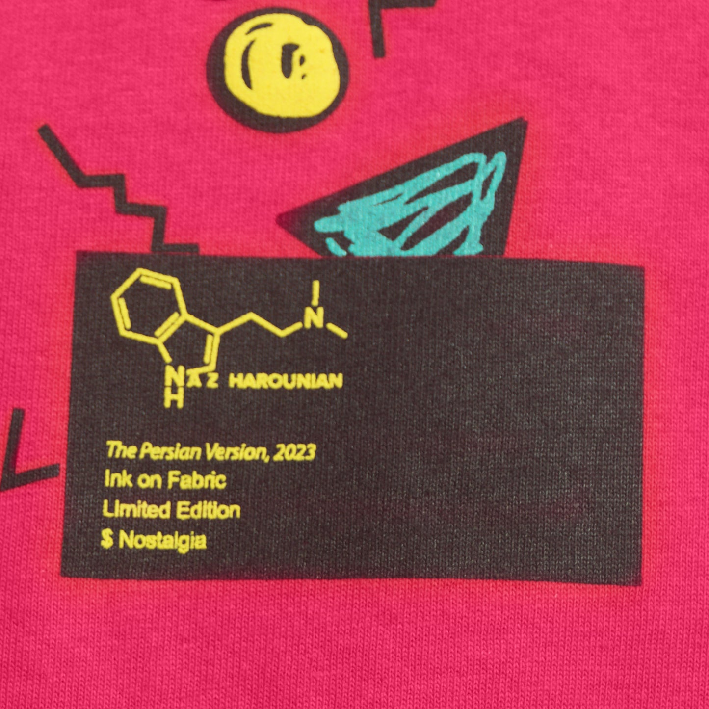 The Persian Version - Official Movie Wear - T-Shirt - Pink - Front - Neds Melrose