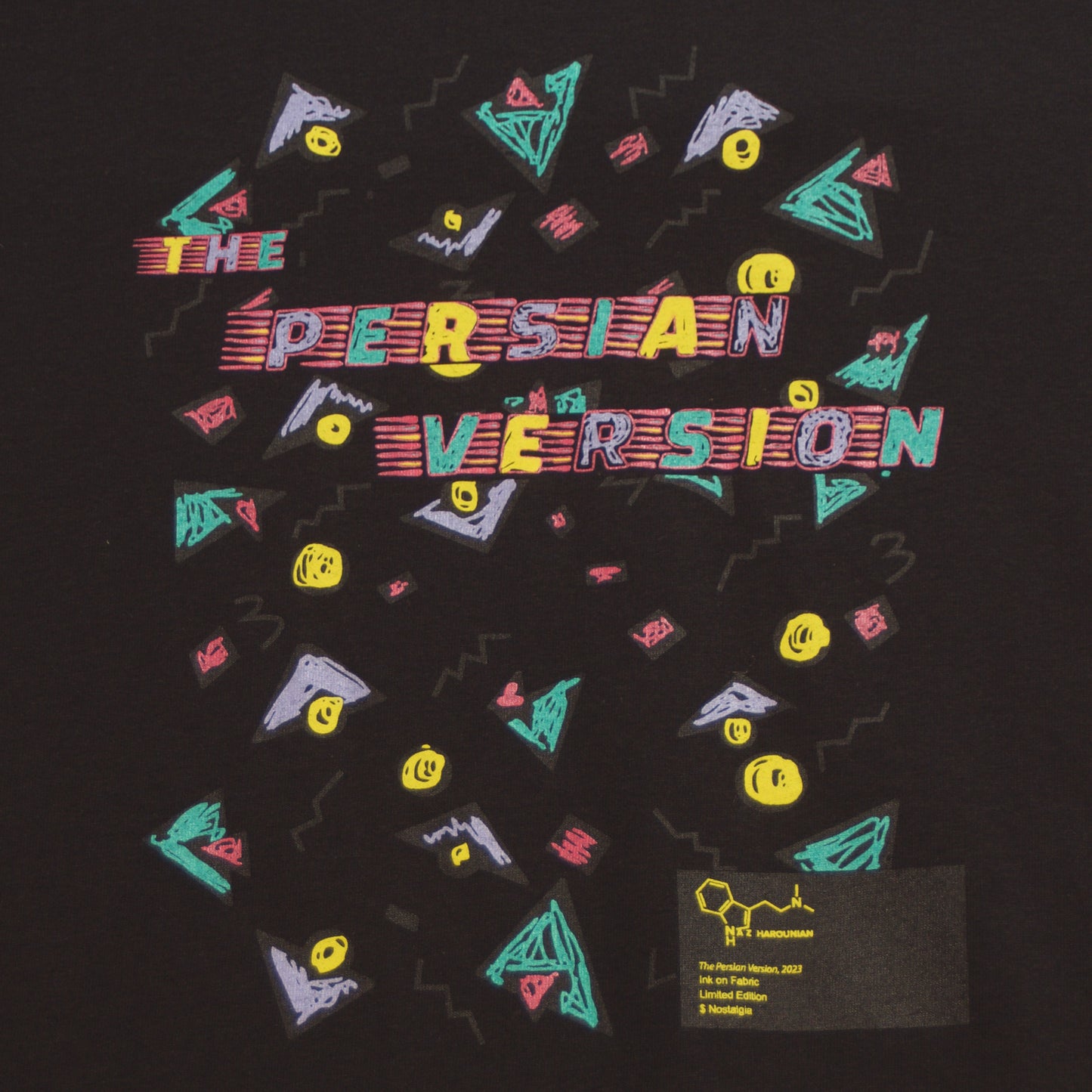 The Persian Version - Writer Director Maryam Keshavarz - T-Shirt - Black - Front - Neds Melrose