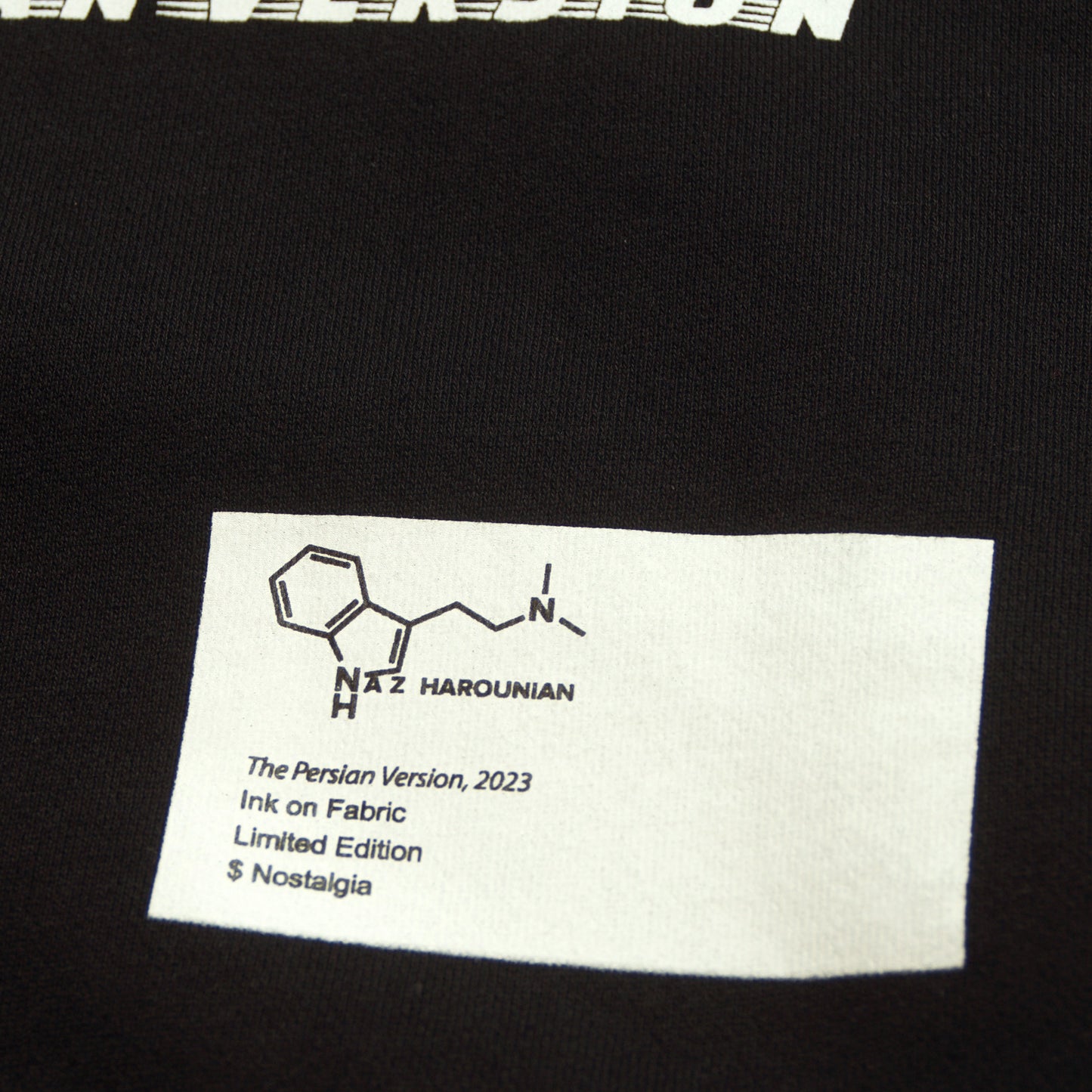 The Persian Version - Writer Director Maryam Keshavarz - Hoodie - Black - Front - Neds Melrose