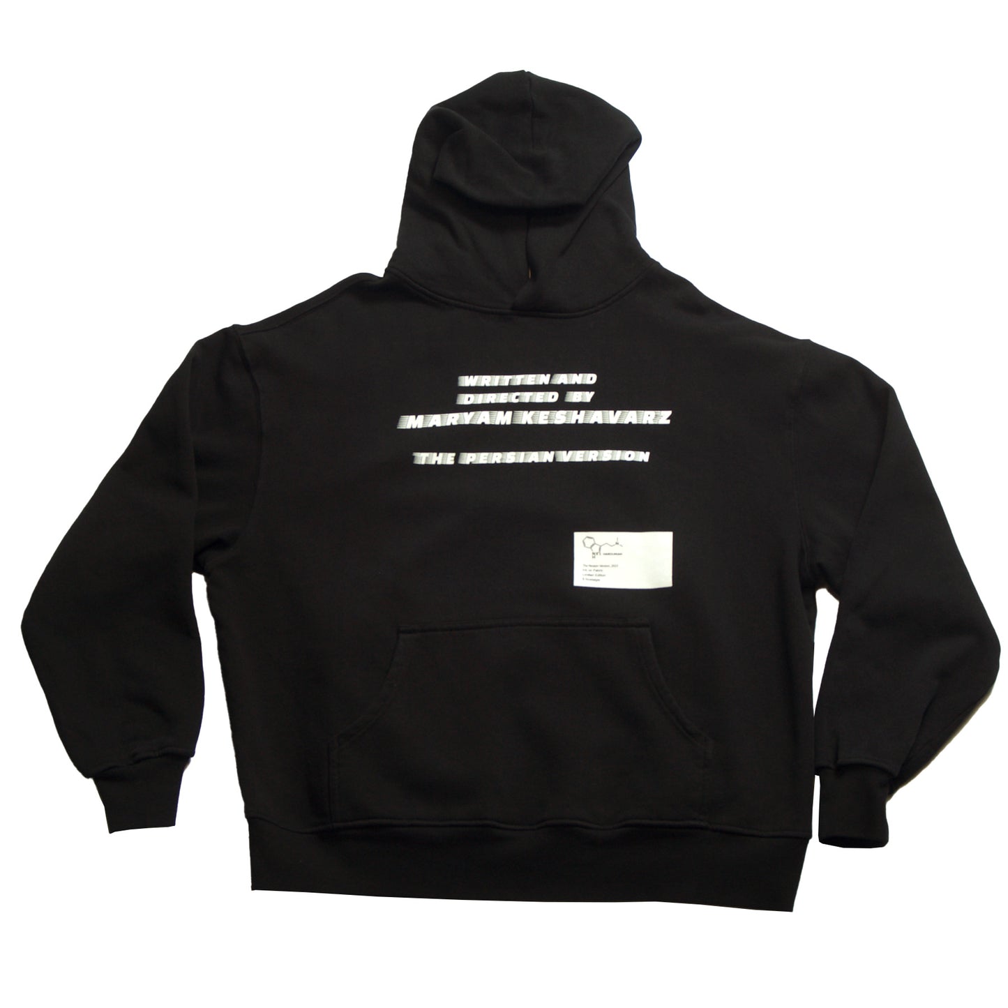 The Persian Version - Writer Director Maryam Keshavarz - Hoodie - Black - Front - Neds Melrose