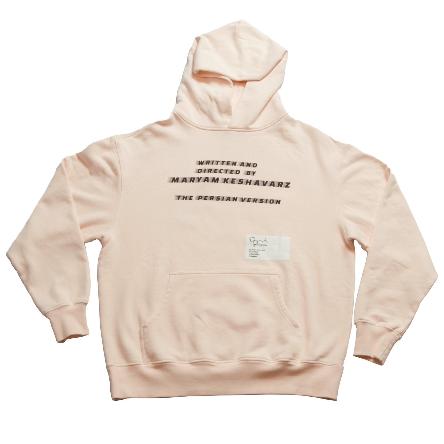 The Persian Version - Writer Director Maryam Keshavarz - Hoodie - Cream - Front - Neds Melrose