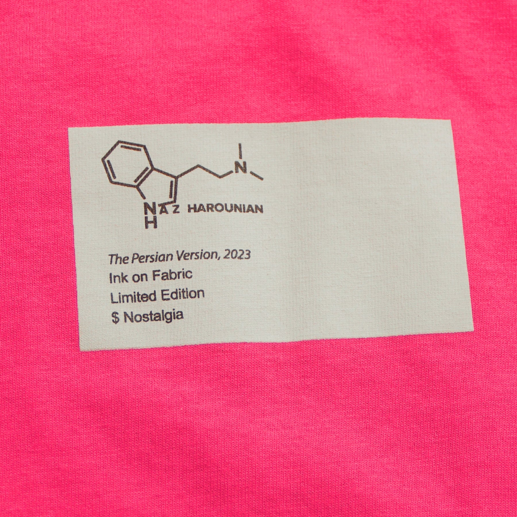 The Persian Version - Writer Director Maryam Keshavarz - T-Shirt - Pink - Front - Neds Melrose