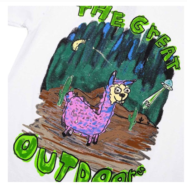 After School Special - Great Outdoors - T-shirt - White - Front - B2SS - Neds Melrose