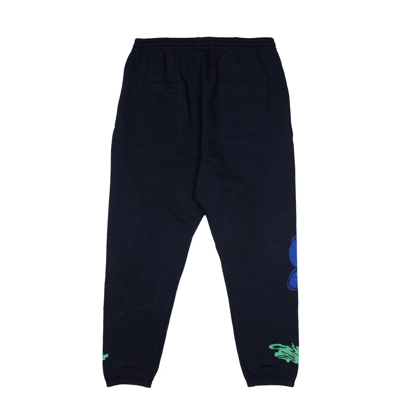 After School Special - Happy Hearts - Sweatpants - Black - Back - B2SS - Neds Melrose