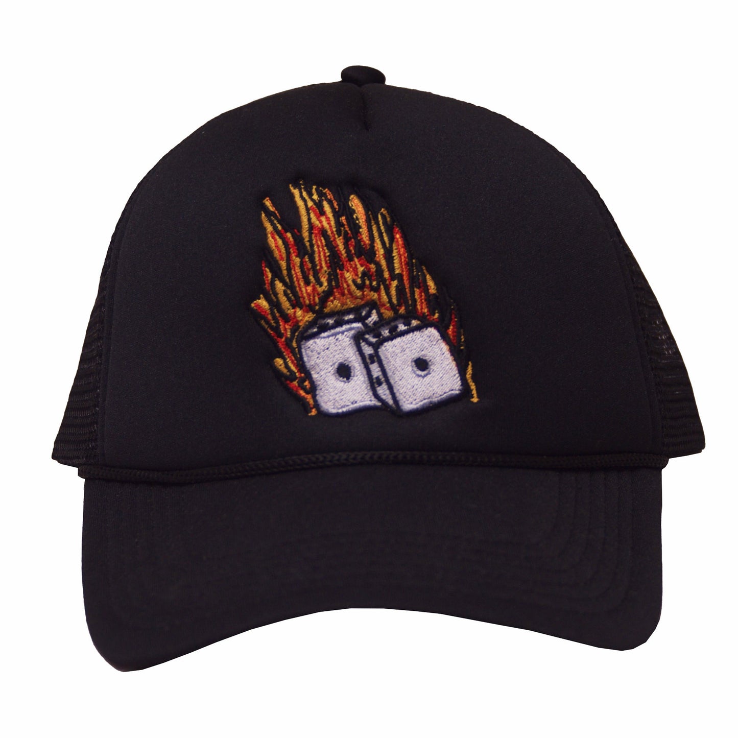 After School Special - Hot Dice - Hat - Adjustable - Black - Front - B2SS - Neds Melrose